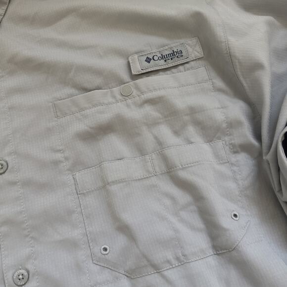 Columbia Omin-Shade PFG Vented Fishing Shirt Long Sleeve Outdoor Gorpcore TXL - Picture 2 of 11
